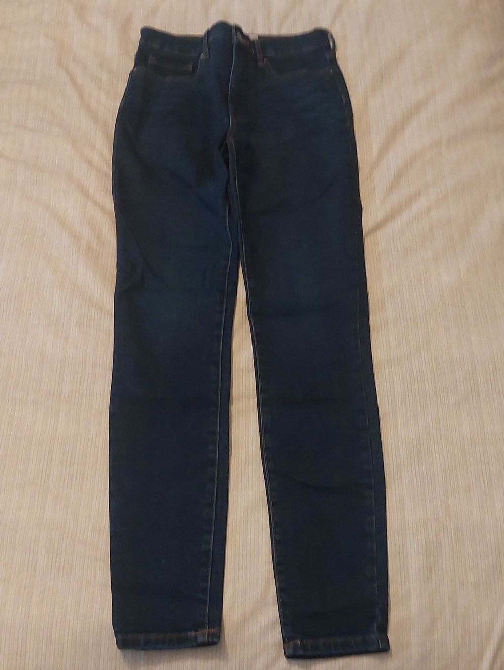 Everlane Indigo Stretchy Skinny Jeans Size 26 Tall